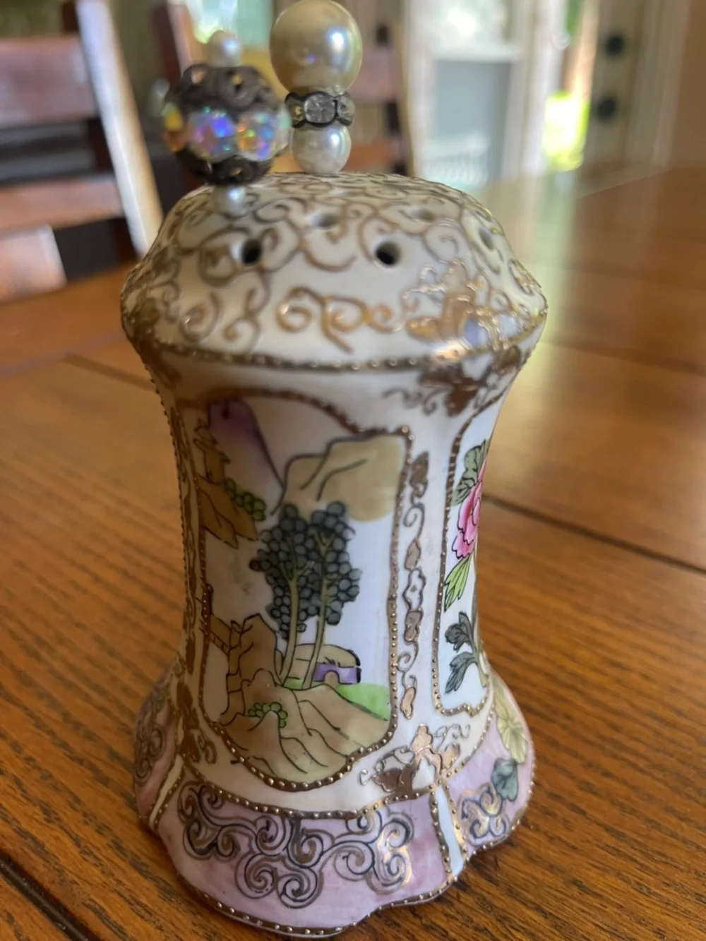 Nippon antique hatpin